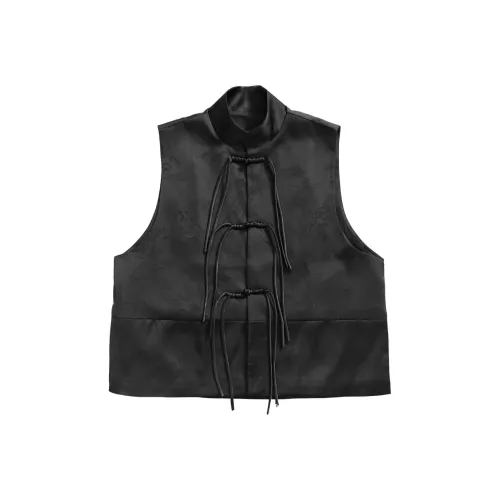 PANGXIAOCHEN Черные Мужские Жилеты