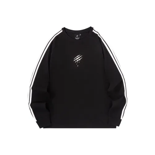 Suamoment Весенний Осенний American Casual Пара Длинный Рукав Топ Унисекс