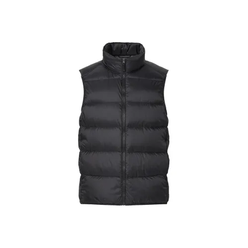 UNIQLO Черный Унисекс Пуховый жилет