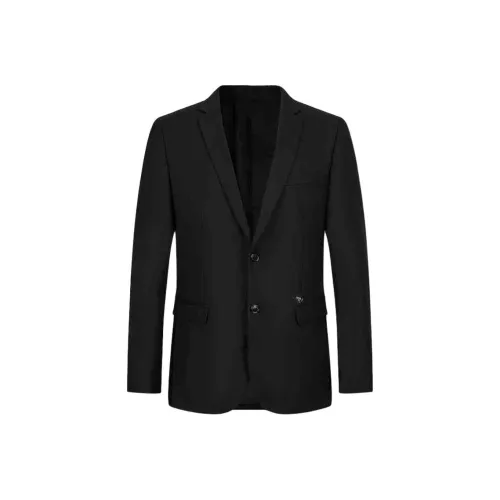 Мужской деловой костюм от KARL LAGERFELD черного цвета