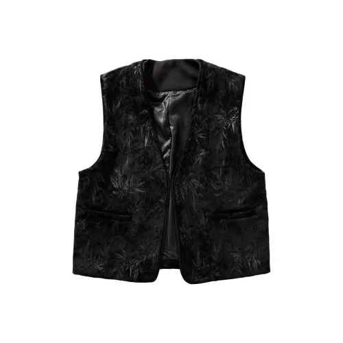 PANGXIAOCHEN Черные Мужские Жилеты
