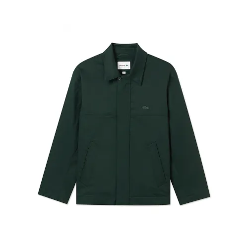 Куртки LACOSTE Collaboration YZP/Темный Сосновый Зеленый Мужские