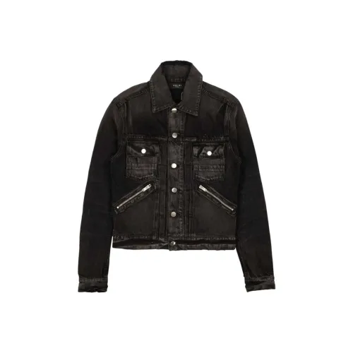 AMIRI Черные Мужские Джинсовые Куртки