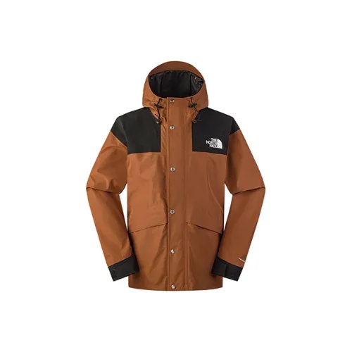 THE NORTH FACE 1986 Series Поход Водонепроницаемый Ветрозащитный Дышащий Быстросохнущий Ветровка Унисекс Коричневый