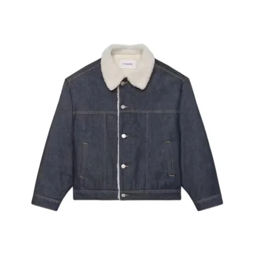 Рамка SS24 Denim Куртка Мужская Темно-синий Синий