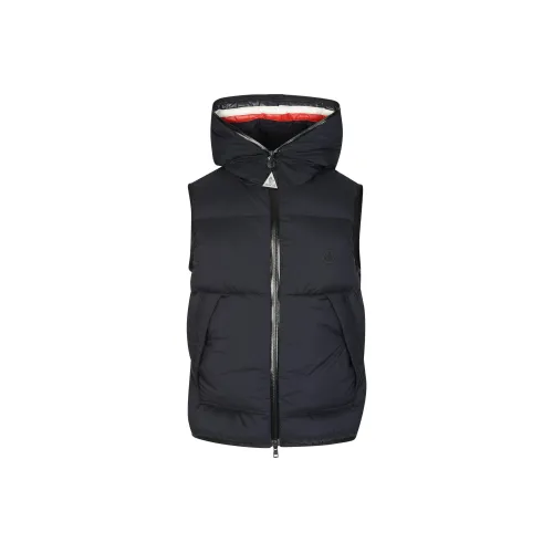 Moncler Мужские жилеты черного цвета