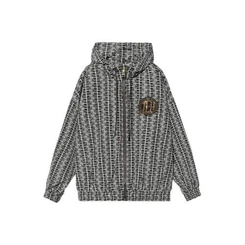 TCH Черно-белая клетка Унисекс Куртки