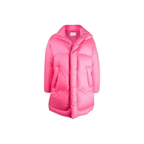 AMBUSH Однотонный Отложной воротник Пуховик Унисекс Розовый