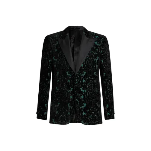 ETRO Черные Мужские Деловые Костюмы