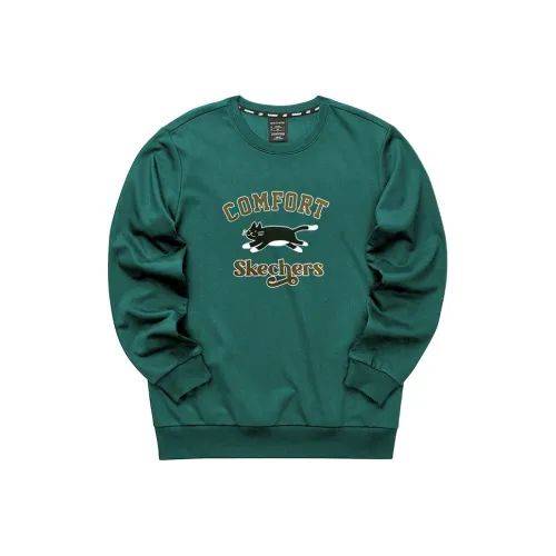 Свитшот Skechers Rainbow Унисекс еловый зеленый