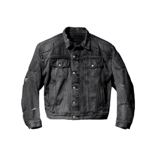 YEEZY Gap X Balenciaga Collaboration Серый Унисекс Джинсовые куртки