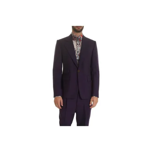 Vivienne Westwood Бизнес-костюм Пальто Мужской Фиолетовый