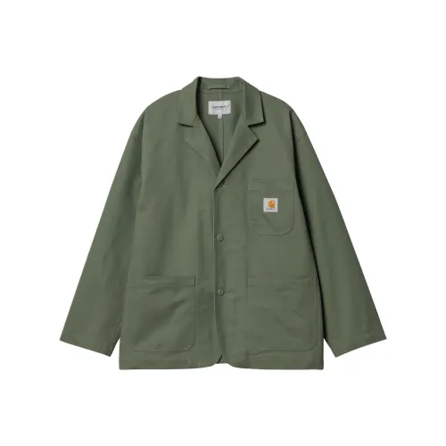 Carhartt WIP SS24 Midland Blazer Бизнес-костюм Мужской Оливково-зеленый