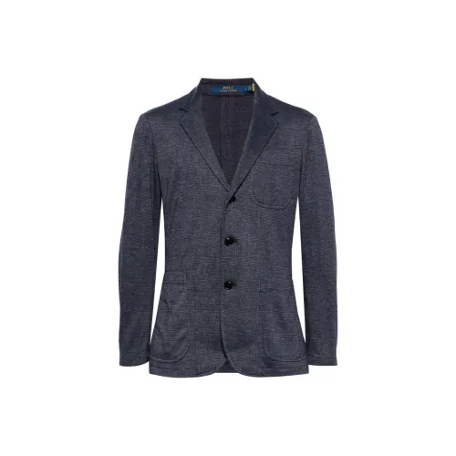 Polo Ralph Lauren SS24 Бизнес Костюм Пальто Мужской Морской Синий