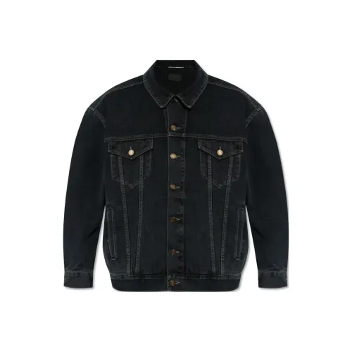 SAINT LAURENT SS24 Denim Jacket Men's Black