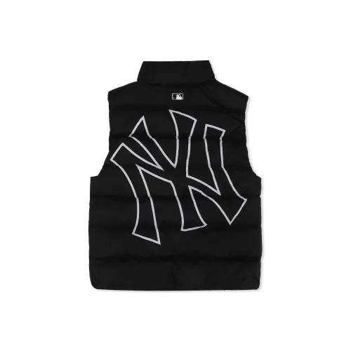 Mlb Base Logo New York Yankees Черный Унисекс Пуховый жилет