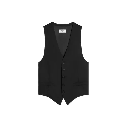Celine Мужские черные жилеты