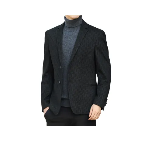 FORTEI Бизнес-костюм мужской черный