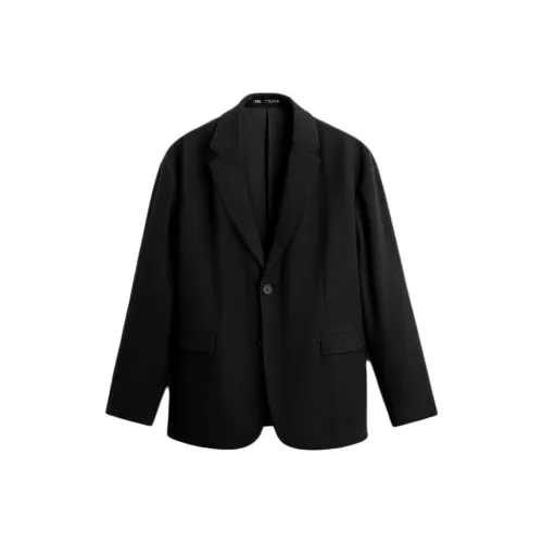 ZARA Черные Мужские Деловые Костюмы