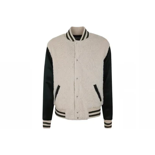 GREG LAUREN Айвори Мужские Куртки