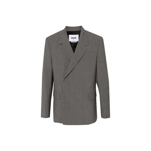 MSGM Бизнес-костюм мужской средний серый