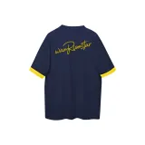 Темно-синий и желтый