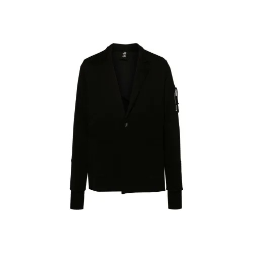 Thom Krom SS24 Бизнес Костюм Пальто Мужской Черный