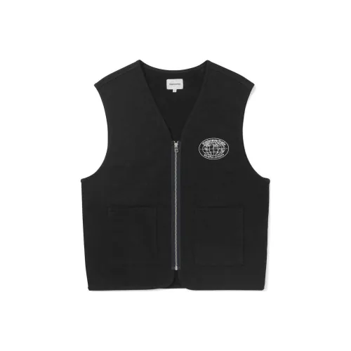 Thisisneverthat SS24 Zip Sweat Vest Фиолетовый Синий Жилет Унисекс Черный