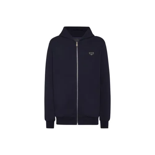 PHILIPP PLEIN FW24 Толстовка Мужской Синий