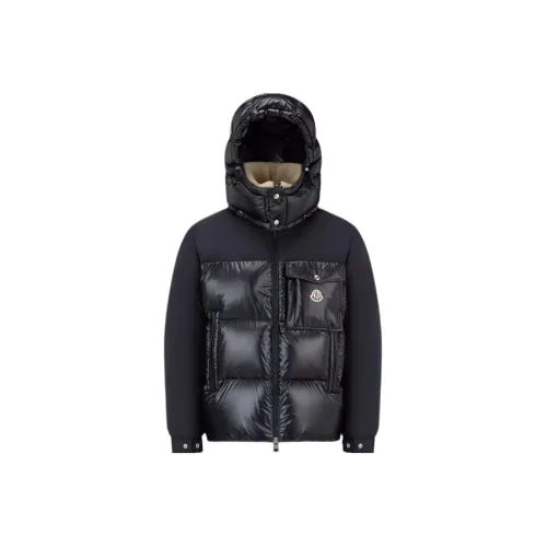 Moncler FW22 Морской Синий Мужской Пуховик