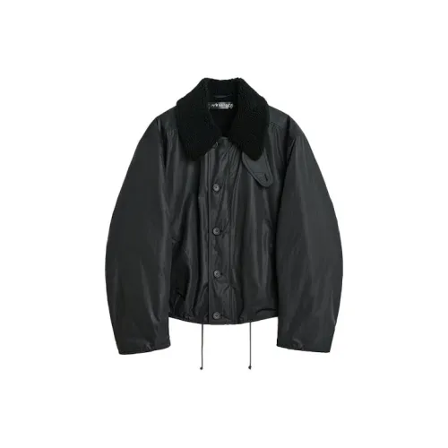 OUR LEGACY Мужские черные куртки