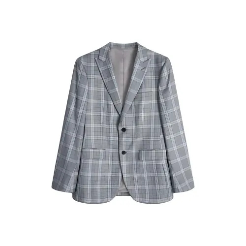 K BOXING Бизнес Костюм Мужской Паровой Серый