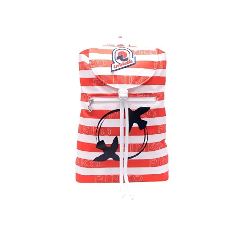 PINKO Полиэстер Рюкзак Женские Красный Белый