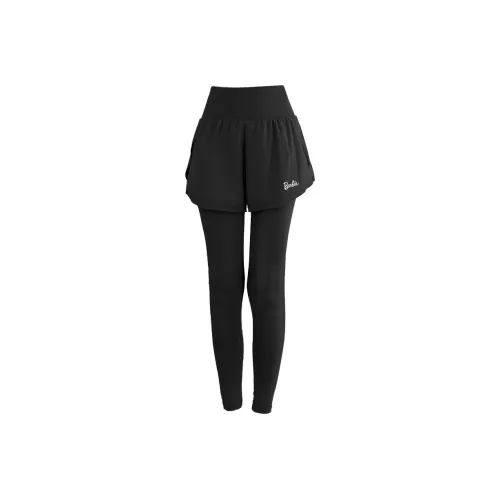 Барби Йога Штаны Женские Черные