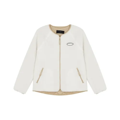 New Balance совместный бренд Хлопковый пуховик Унисекс Экрю