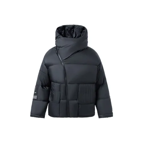 LiNing Черный Мужской Пуховик