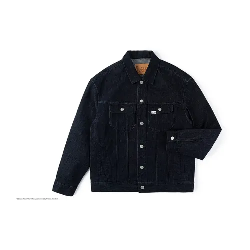 Lee совместный бренд модель Washed Мужская Джинсовая куртка