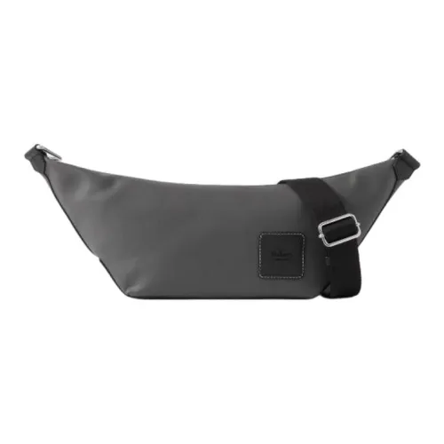 Mulberry Покрытый холст Курьерская сумка Сумка через плечо Стандартная Мужская Серый