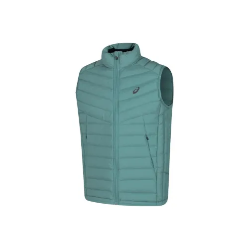 ASICS Бирюзовый Мужской Пуховый жилет