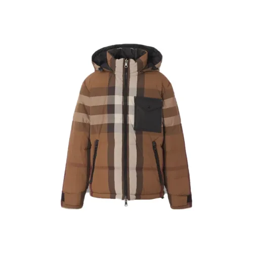 Burberry Пуховик Мужской Коричневый