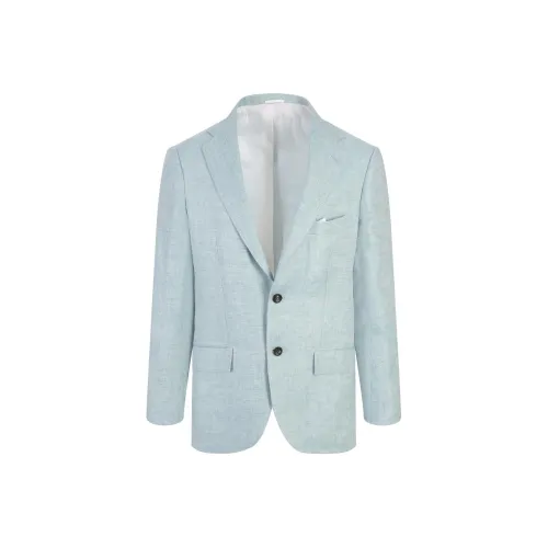 KITON Бизнес-костюм Пальто Мужское Светло-синий
