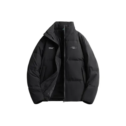 UPZCY Черная унисекс пуховая куртка