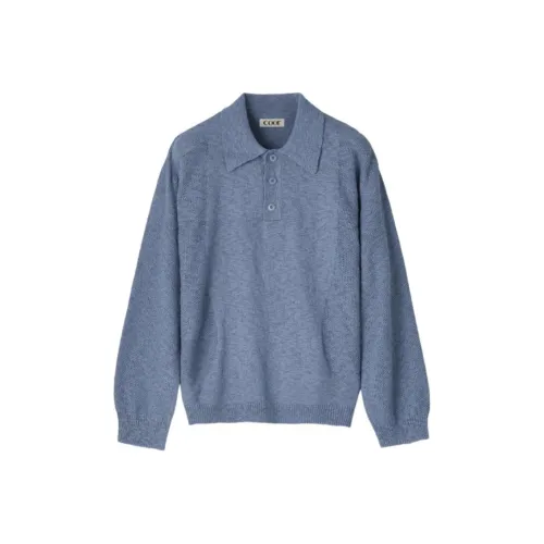 COOR SS25 Трикотаж Унисекс Небесно-Синий