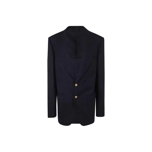 TOM FORD Деловой костюм мужской синий