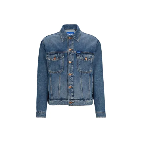 Hugo Boss Denim Jacket Men's Blue