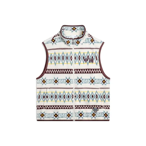 LINING Chinese Culture Series Жилет Мужской Экрю С принтом по всей поверхности