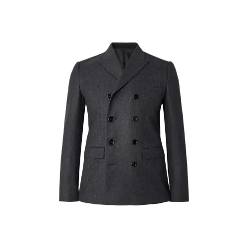 CELINE Бизнес-костюм мужской темно-серый