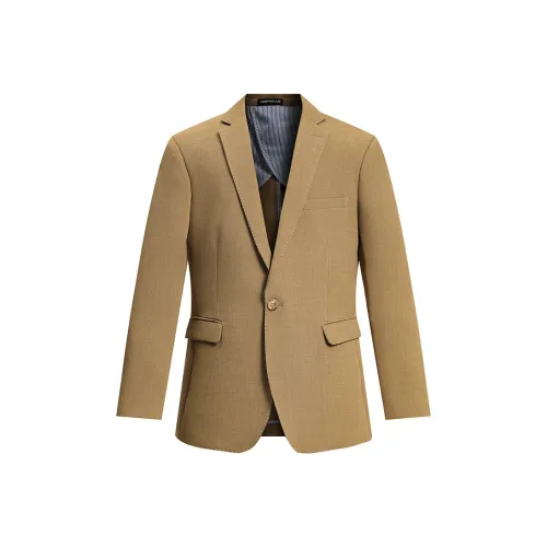 JOHNHOLLIS Бизнес-костюм унисекс шампанского цвета