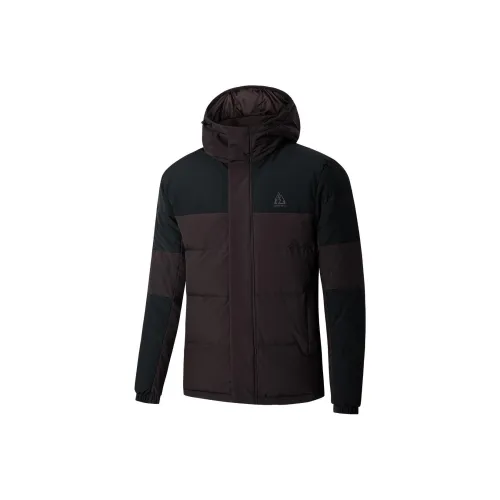 361° Down Jacket Men's Dark Tea Brown Супер Черный