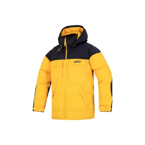 Columbia совместный бренд Хлопковый пуховик Мужской Желтый